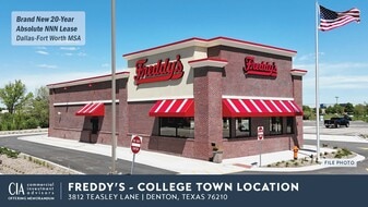 FREDDY’S (20 YR. ABSOLUTE NNN) – DENTON, TX - Commerce