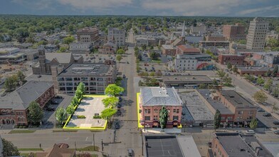 100 W Washington Ave, Jackson, MI - VUE AÉRIENNE  vue de carte - Image1