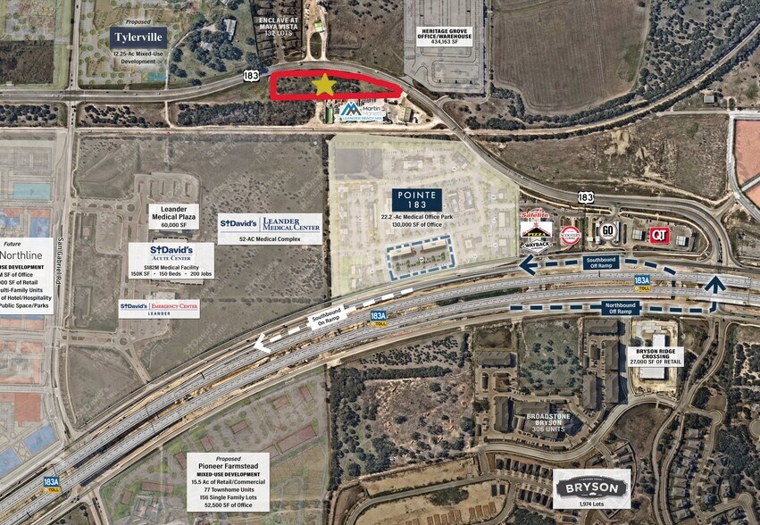 183 Hwy Leander TX Hwy, Leander, TX à vendre - Photo de l’immeuble – Image 2 sur 8