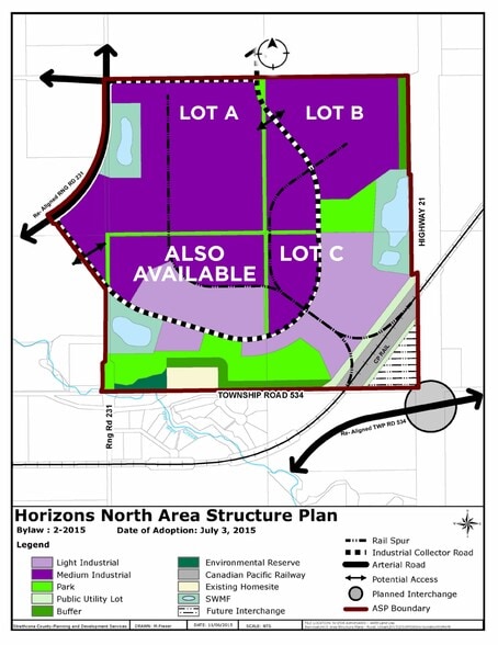 Strathcona Lands-Four Land Parcels portefeuille de 4 biens à vendre sur LoopNet.fr - Plan de site – Image 1 sur 2