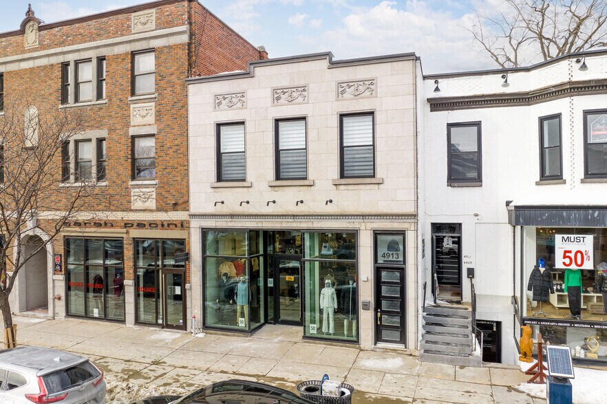 4913-4925 Rue Sherbrooke W, Westmount, QC à louer - Photo de l’immeuble – Image 1 sur 4