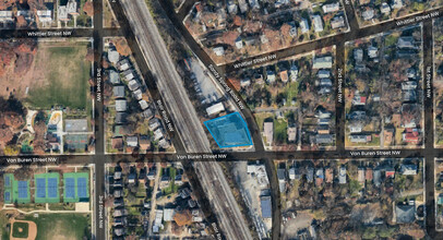 233 Van Buren St NW, Washington, DC - VUE AÉRIENNE  vue de carte