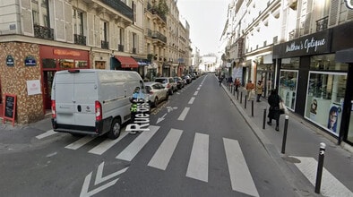 Paris - Vue aérienne  vue de carte