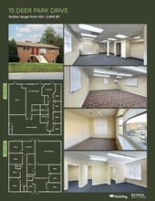 13-15 E Deer Park Dr, Gaithersburg, MD à louer Plan d’étage– Image 1 sur 6