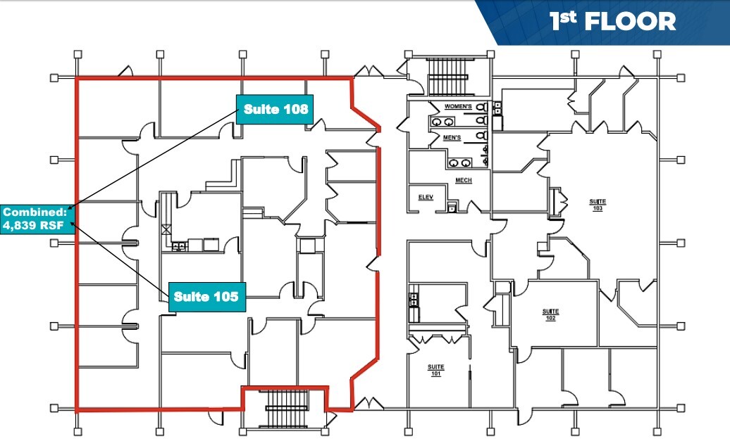 10609 W IH 10, San Antonio, TX à louer Plan d’étage– Image 1 sur 1