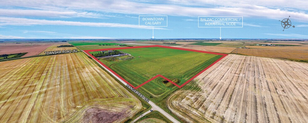 262035 Rge Rd 282, Rocky View No 44, AB à vendre - Aérien – Image 3 sur 10