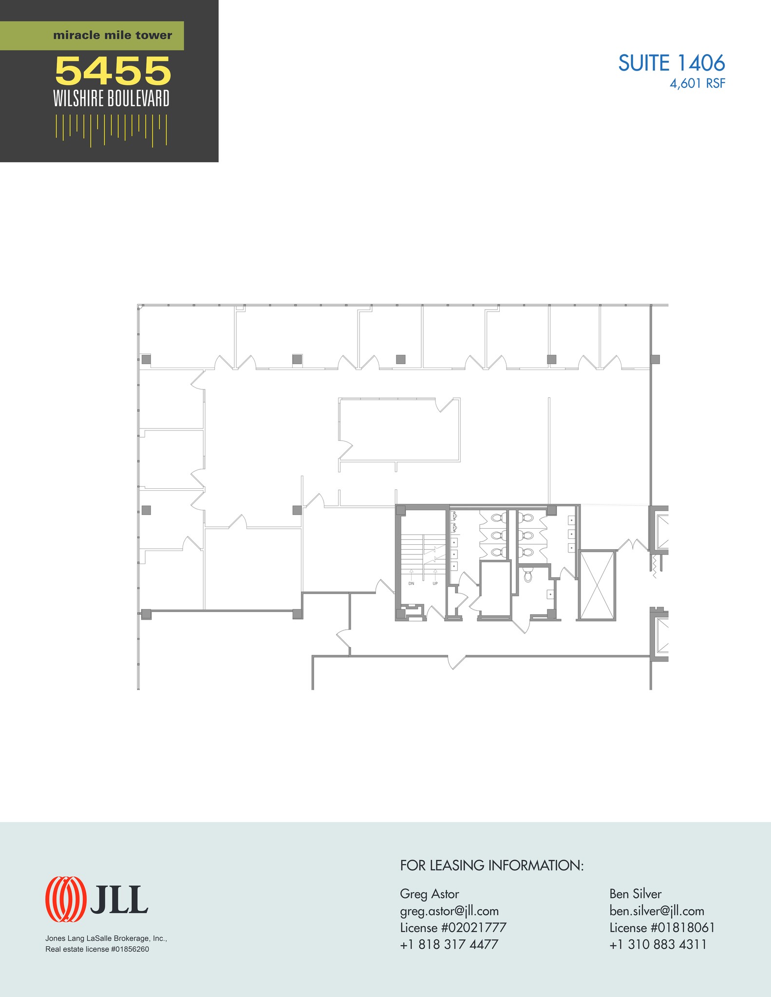 5455 Wilshire Blvd, Los Angeles, CA à louer Plan de site– Image 1 sur 1