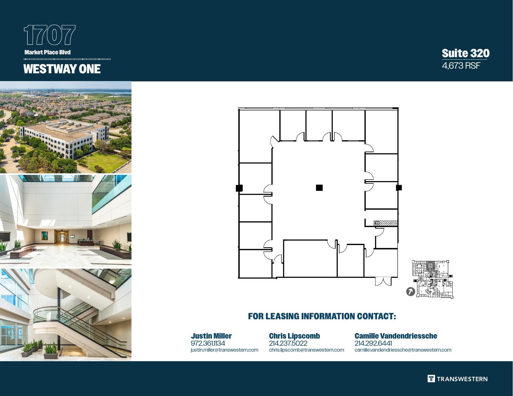 1707 Market Place Blvd, Irving, TX à vendre Plan d’étage– Image 1 sur 1