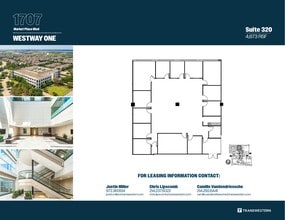 1707 Market Place Blvd, Irving, TX à vendre Plan d’étage– Image 1 sur 1