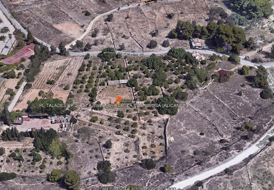 Terrain dans VILLAJOYOSA, Alicante à vendre Aérien– Image 1 sur 4