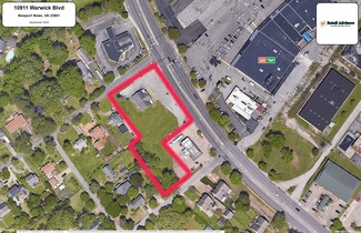 Plus de détails pour 10907 & 10911 Warwick Blvd, Newport News, VA - Terrain à vendre