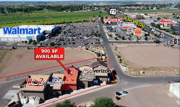 725 N. Main Street, Snowflake, AZ - Vue aérienne vue de carte