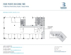 11305 Four Points Dr, Austin, TX à louer Plan de site– Image 1 sur 1