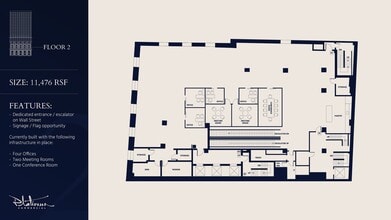 30 Wall St, New York, NY à louer Plan de site– Image 2 sur 7