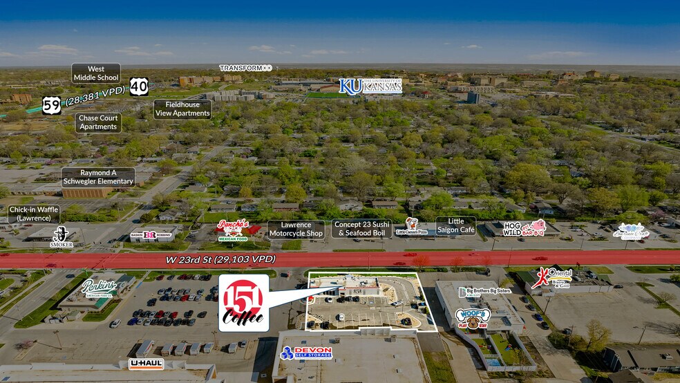 1533 W 23rd St, Lawrence, KS à vendre - Photo de l’immeuble – Image 2 sur 6
