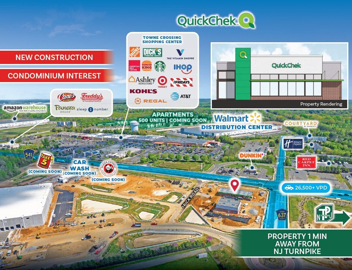 Burlington Mt Holly Rd & Irick rd, Westampton, NJ à vendre Photo de l’immeuble– Image 1 sur 5
