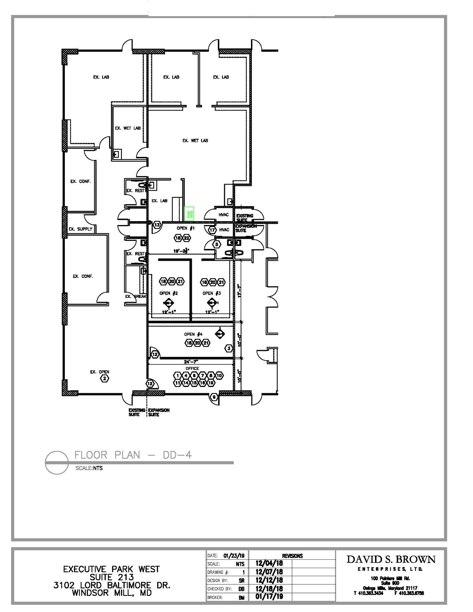 3100 Lord Baltimore Dr, Windsor Mill, MD à louer Plan d’étage– Image 1 sur 1