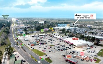 142 Truly Plz, Cleveland, TX - Vue aérienne  vue de carte