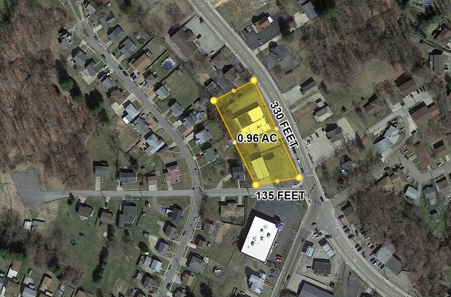 3698 Pennsylvania Ave, Weirton, WV à louer - Plan cadastral – Image 1 sur 1