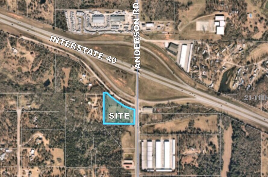 5221 S Anderson Rd, Oklahoma City, OK à vendre - Aérien – Image 2 sur 3