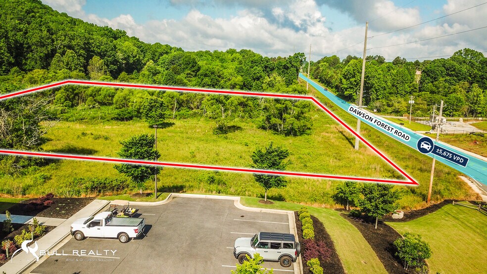 Corner of Dawson Forest Rd & Parker Forest Rd, Dawsonville, GA à vendre - Photo de l’immeuble – Image 3 sur 7