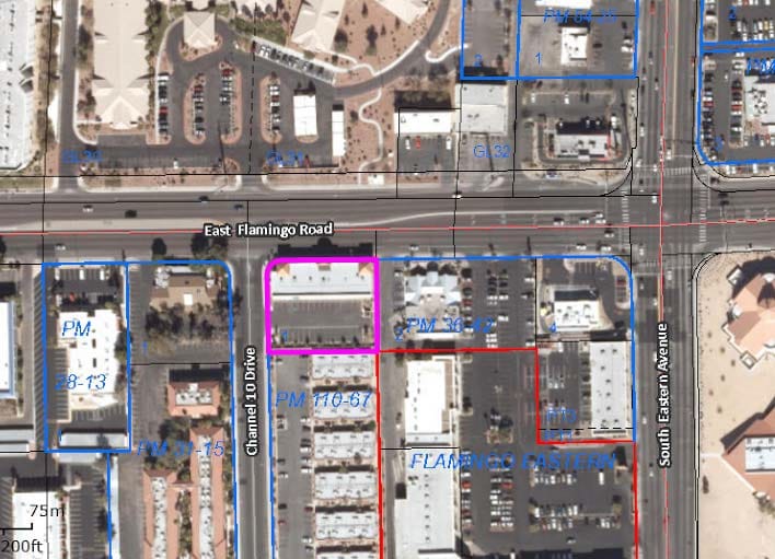 2285 E Flamingo Rd, Las Vegas, NV à louer - Aérien – Image 3 sur 23