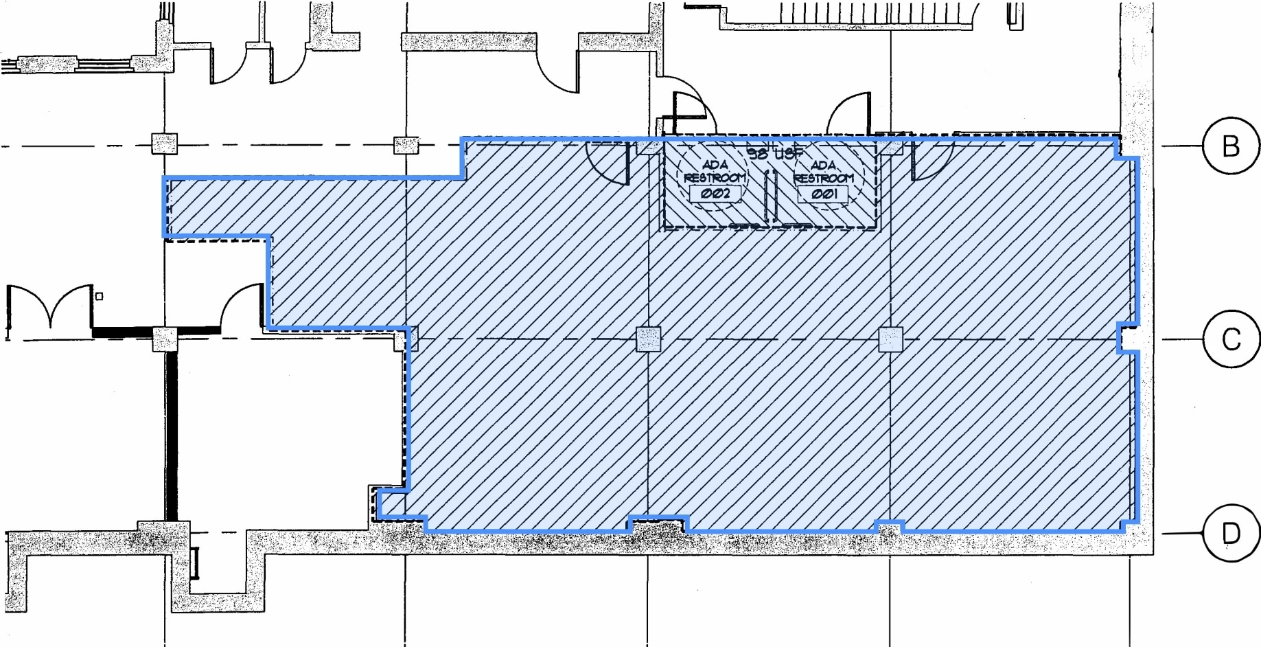 1737-1739 Chestnut St, Philadelphia, PA à louer Plan d’étage– Image 1 sur 1