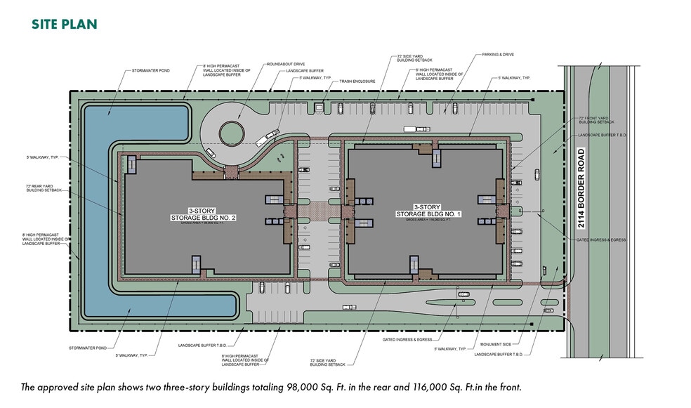 2114 Border Rd, Venice, FL à vendre - Plan de site – Image 3 sur 9