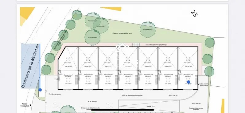 Industriel/Logistique dans Port-de-Bouc à vendre - Plan de site – Image 2 sur 7