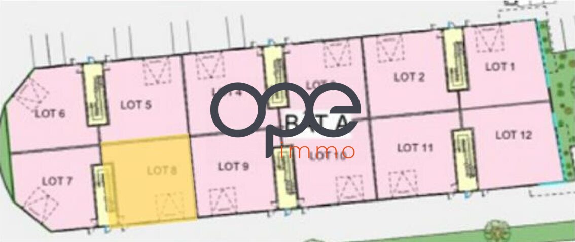 Industriel/Logistique dans Villeneuve-la-Garenne à louer Plan de site– Image 1 sur 2