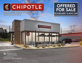 Plus de détails pour 2098 US Highway 17, Richmond Hill, GA - Local commercial à vendre