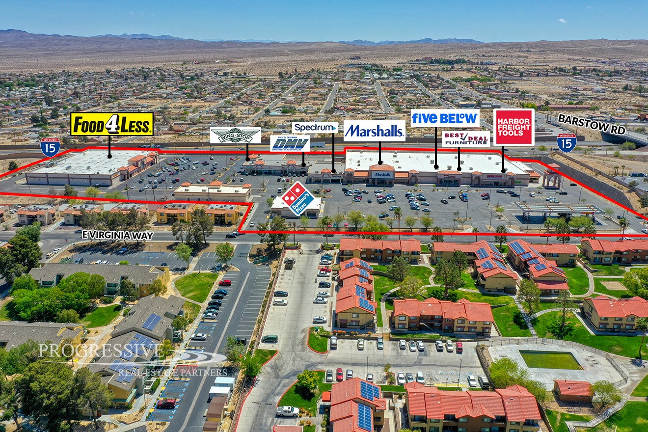 510-580 E Virginia Way, Barstow, CA à louer Photo de l’immeuble– Image 1 sur 9