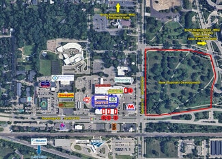 Plus de détails pour 920-1030 Trowbridge Rd, East Lansing, MI - Local commercial à louer