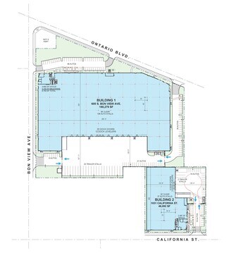 Plus de détails pour 605 S Bon View Ave, Ontario, CA - Industriel/Logistique à louer
