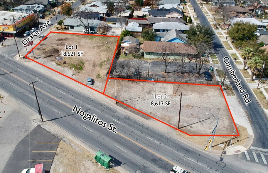 1417 Nogalitos St, San Antonio, TX à vendre - Aérien – Image 1 sur 3
