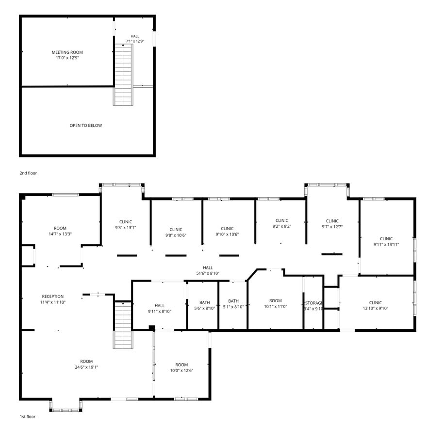 6201-6215 Executive Blvd, Rockville, MD 20852 - Lot 6209-6211 -  - Plan d’étage - Image 1 of 1