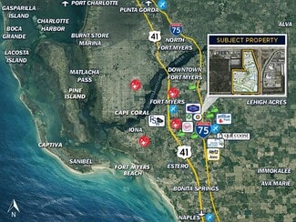 Plus de détails pour Daniels & I-75 Interchange, Fort Myers, FL - Terrain à louer