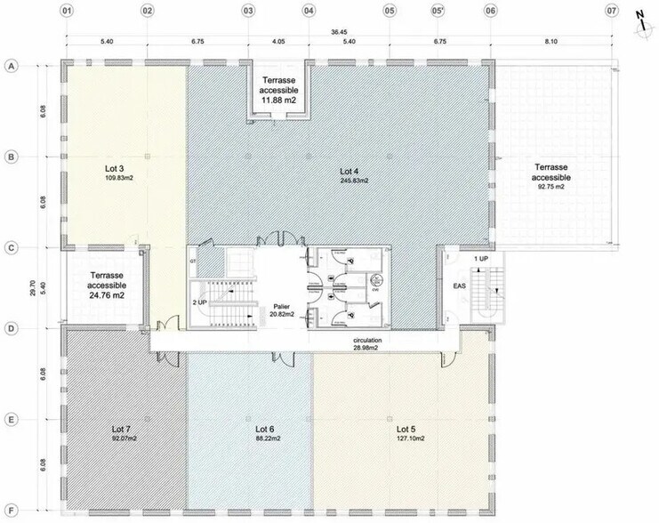 Bureau dans Honfleur à vendre - Plan d’étage – Image 3 sur 3