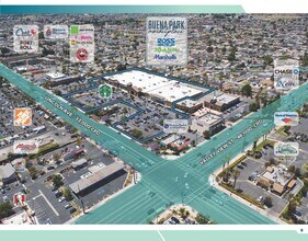5885-5895 Lincoln Ave Park, Buena Park, CA - Vue aérienne  vue de carte - Image1