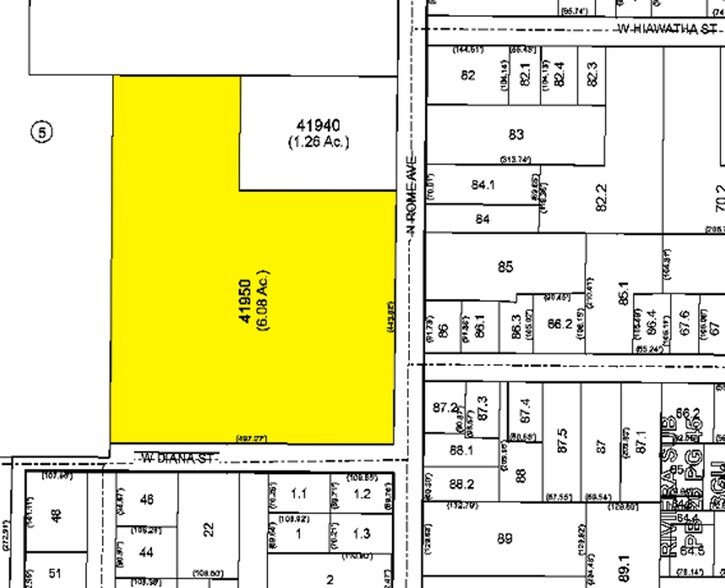 6700 N Rome Ave, Tampa, FL à vendre - Plan cadastral – Image 2 sur 2