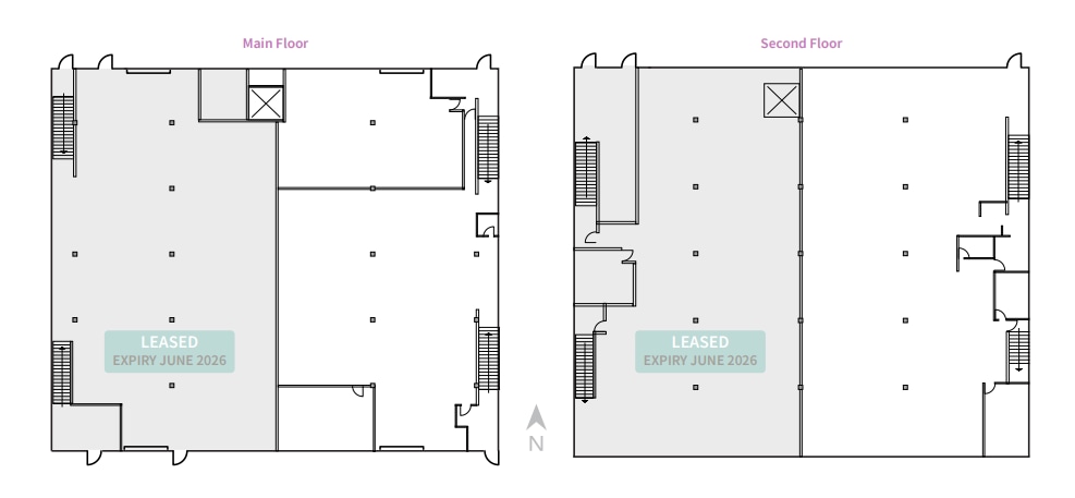 1515 Franklin St, Vancouver, BC à louer Plan d’étage– Image 1 sur 1