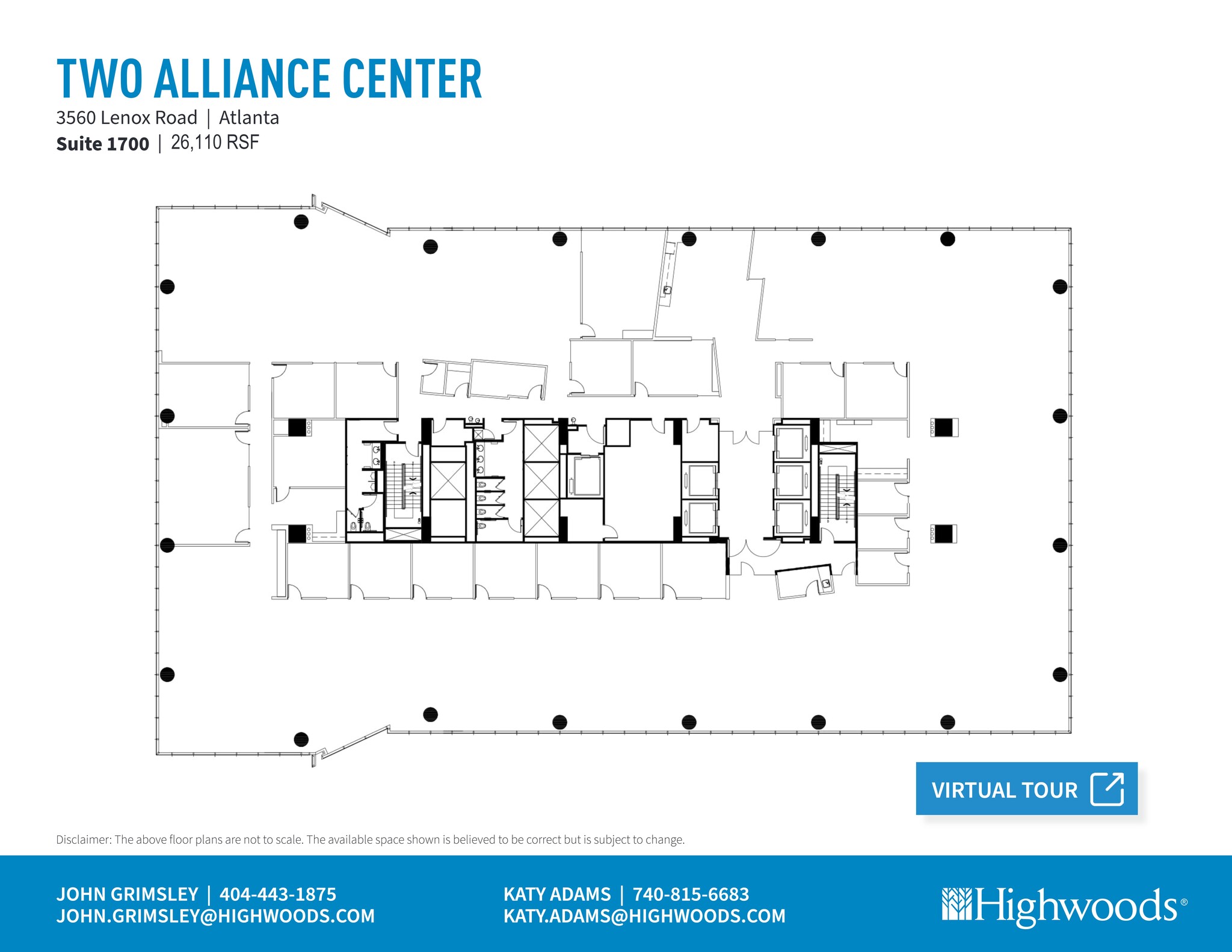 3560 Lenox Rd NE, Atlanta, GA à louer Plan de site– Image 1 sur 1