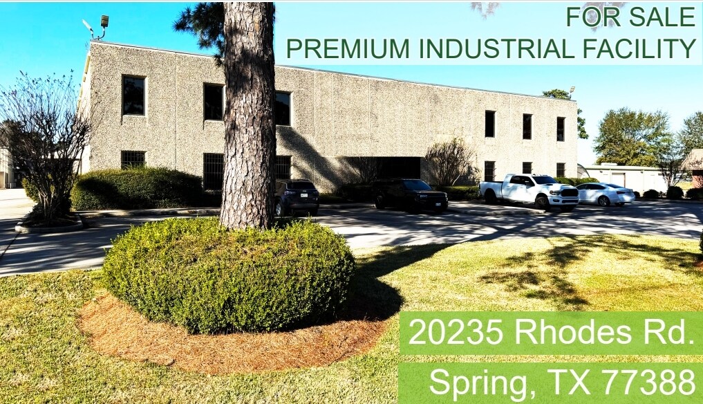 20235 Rhodes Rd, Spring, TX à vendre Photo de l’immeuble– Image 1 sur 6