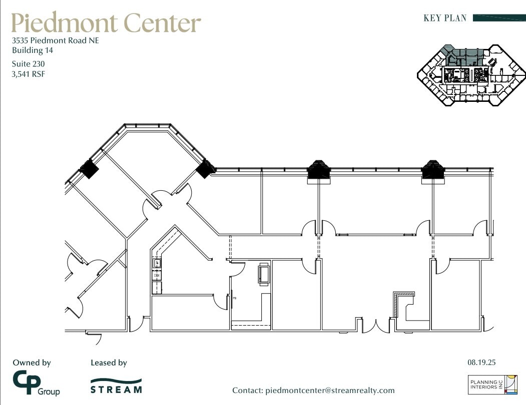 3495 Piedmont Rd NE, Atlanta, GA à louer Plan d’étage– Image 1 sur 1