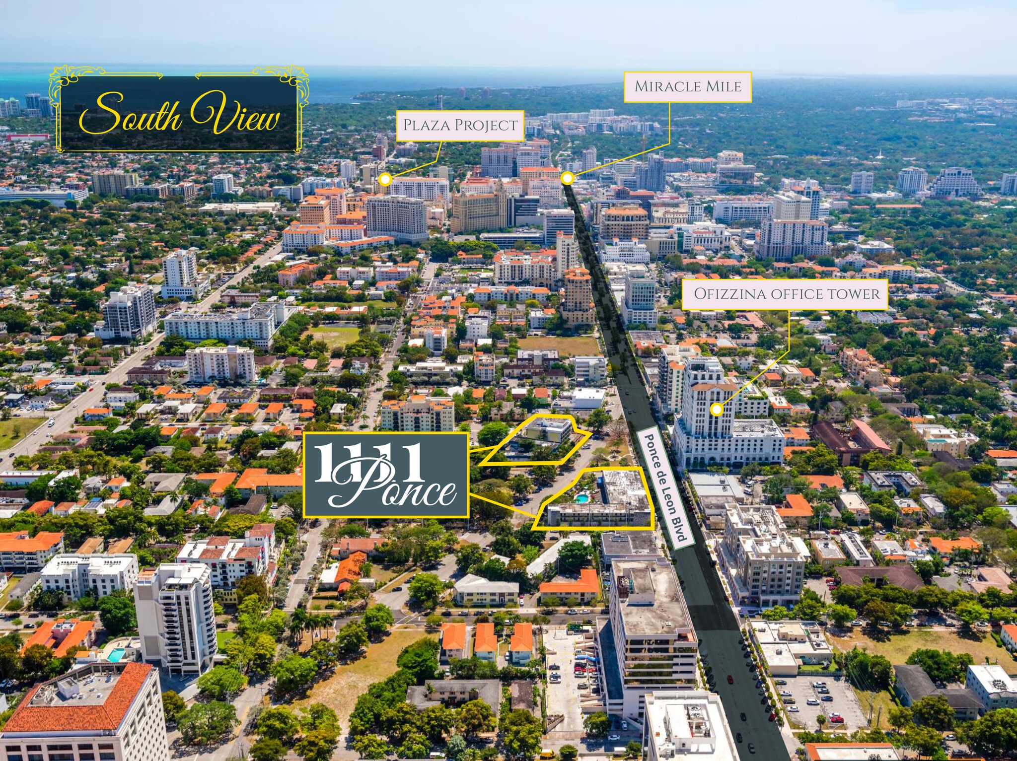 1111 Ponce De Leon portefeuille de 5 biens à vendre sur LoopNet.fr Aérien– Image 1 sur 17