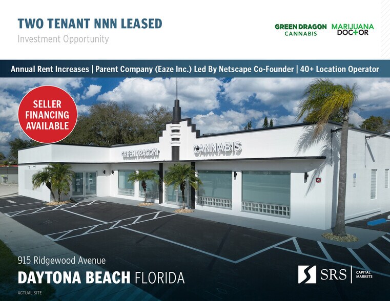 915 Ridgewood Ave, Daytona Beach, FL à vendre - Photo de l’immeuble – Image 1 sur 10