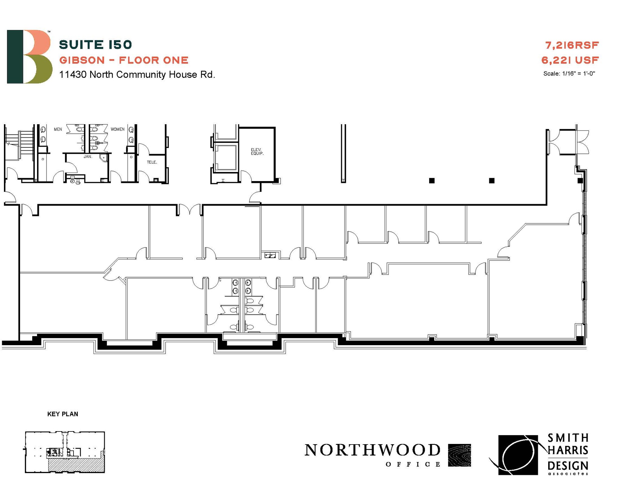 11430 N Community House Rd, Charlotte, NC à louer Plan d’étage– Image 1 sur 1