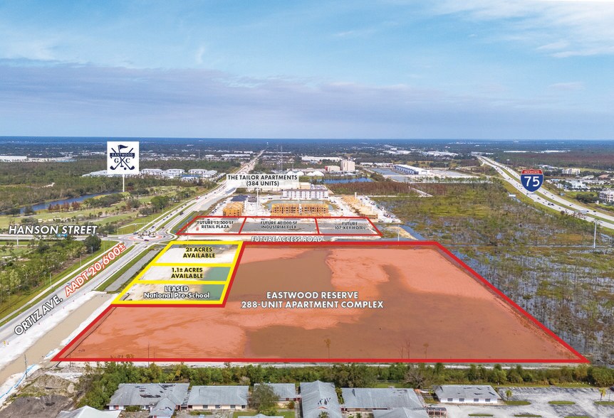 Ortiz Avenue Lot 5, Fort Myers, FL à louer - Aérien – Image 2 sur 8