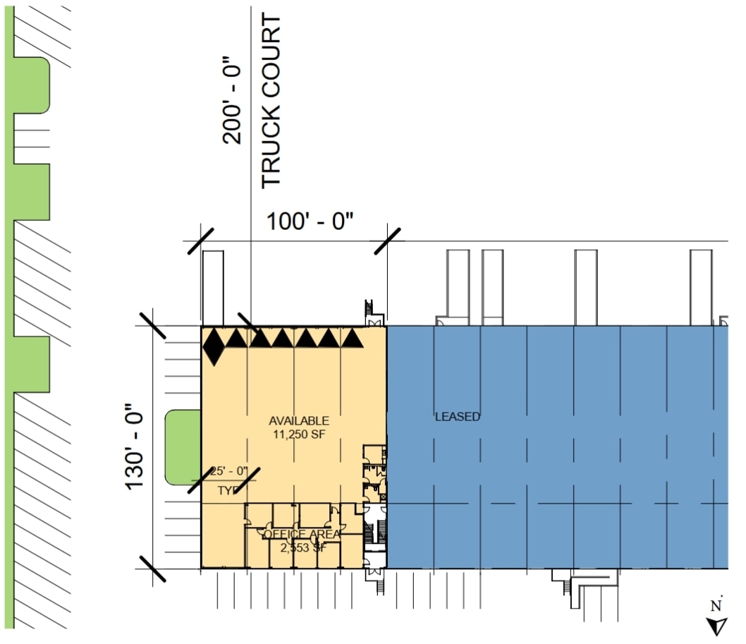 2928 Greens Rd, Houston, TX à louer Plan de site– Image 1 sur 1