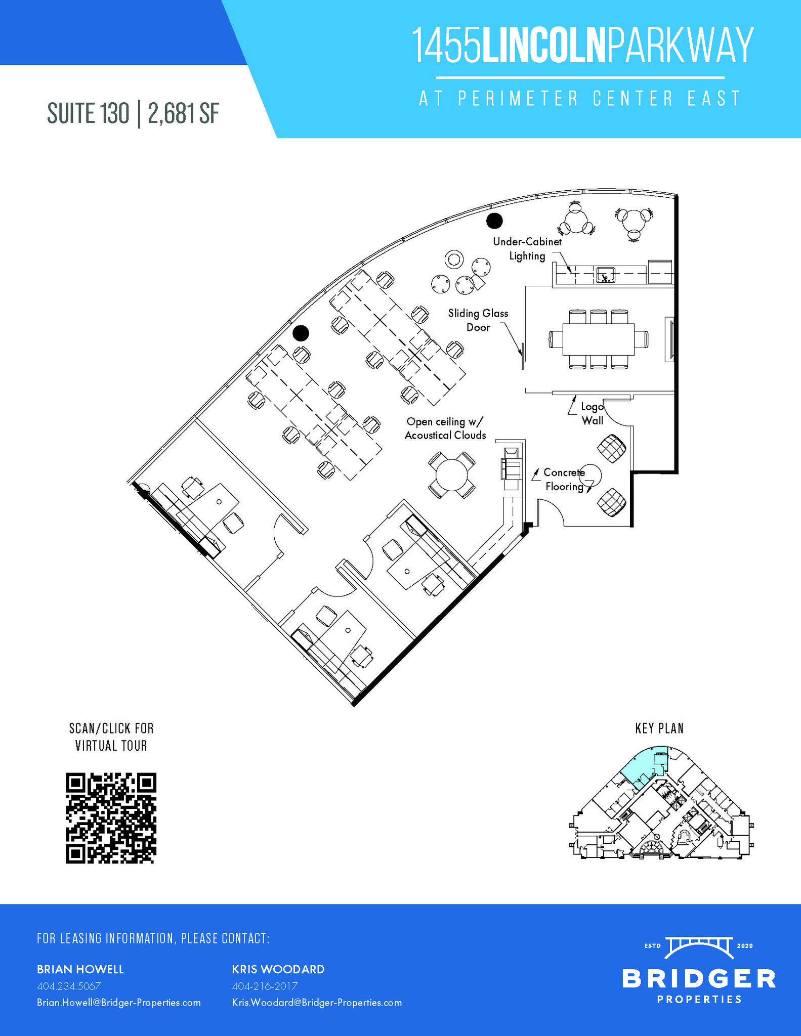 1455 Lincoln Pkwy E, Atlanta, GA à louer Plan d’étage– Image 1 sur 1